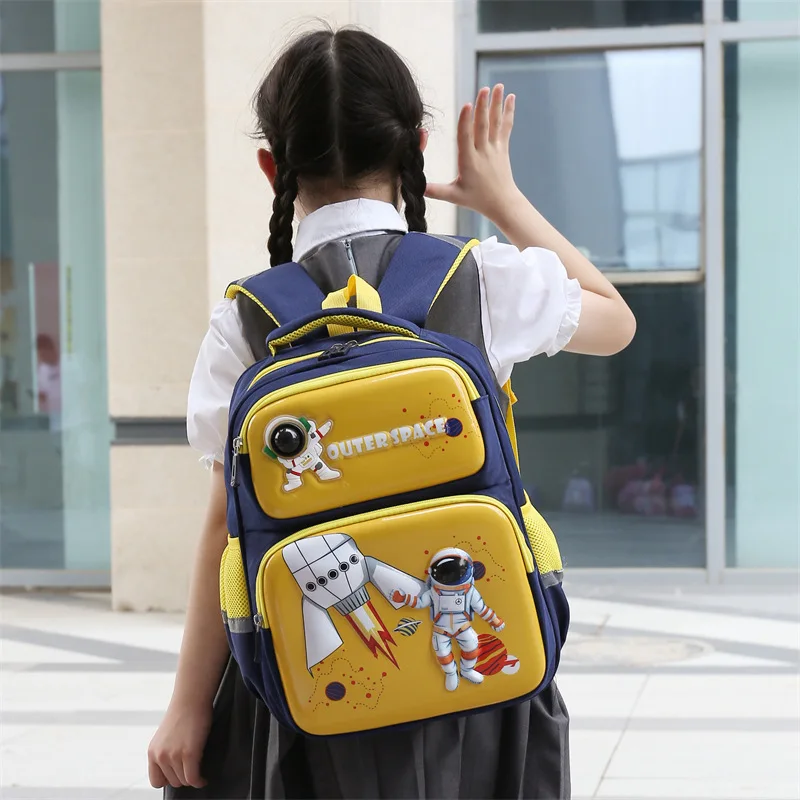 Mochila escolar unicornio impermeable con diseño arcoíris - imagen 4