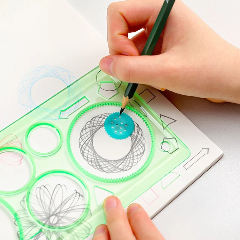 ZYF Espirografía múltiple – Dibujo mágico para niños - imagen 5