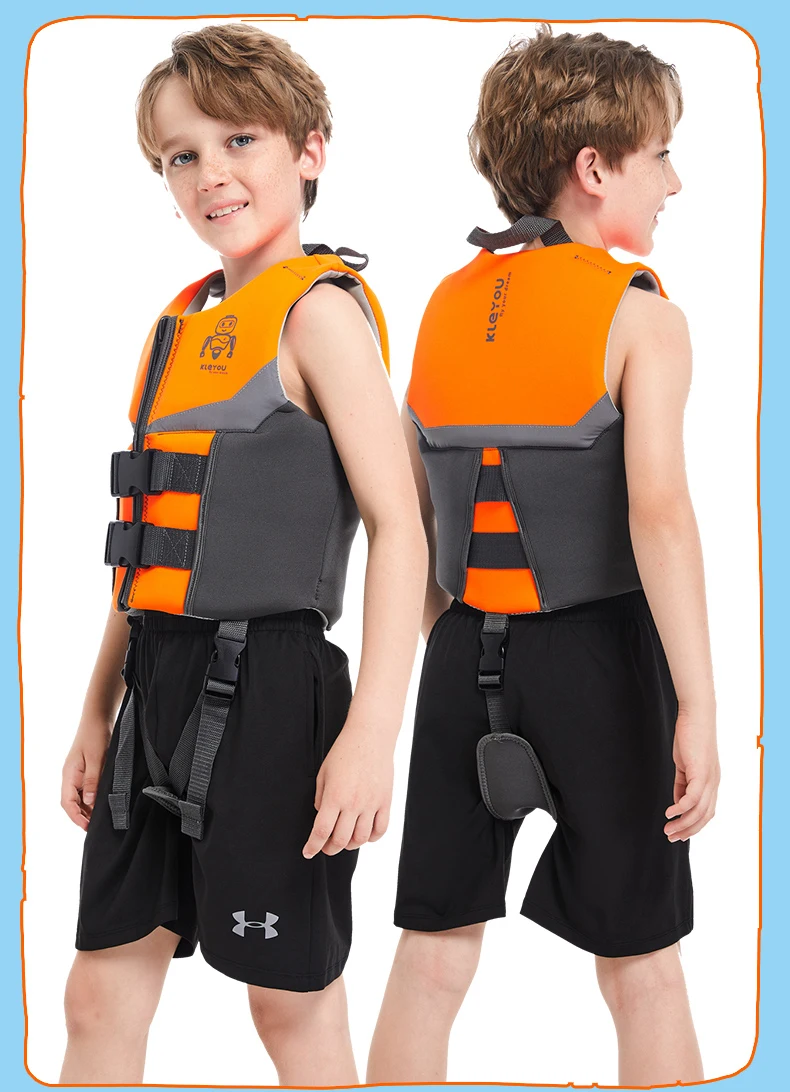 Chaleco de flotabilidad infantil vista frontal