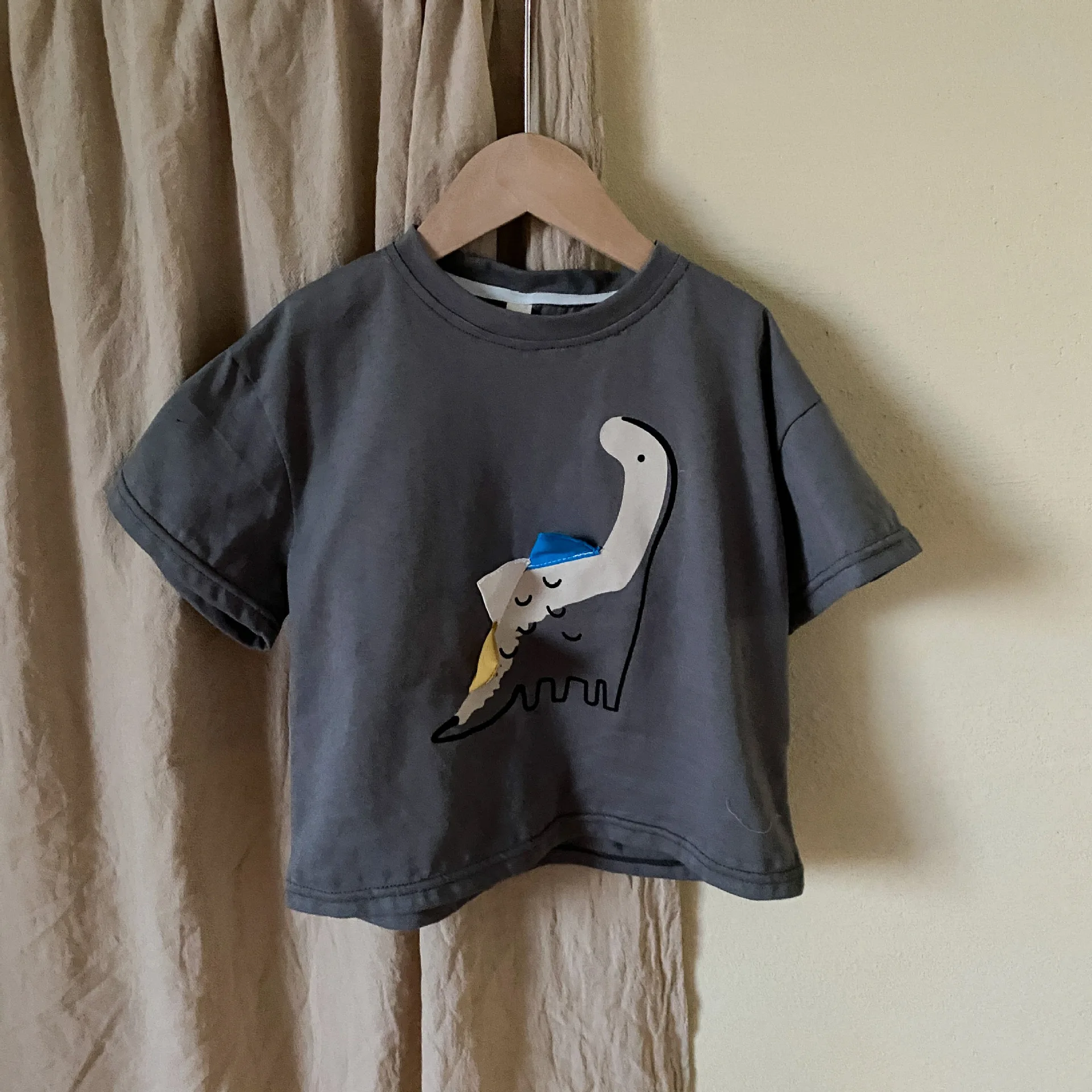 Camiseta dinosaurio niño algodón MILANCEL verano 2-7 años - imagen 5