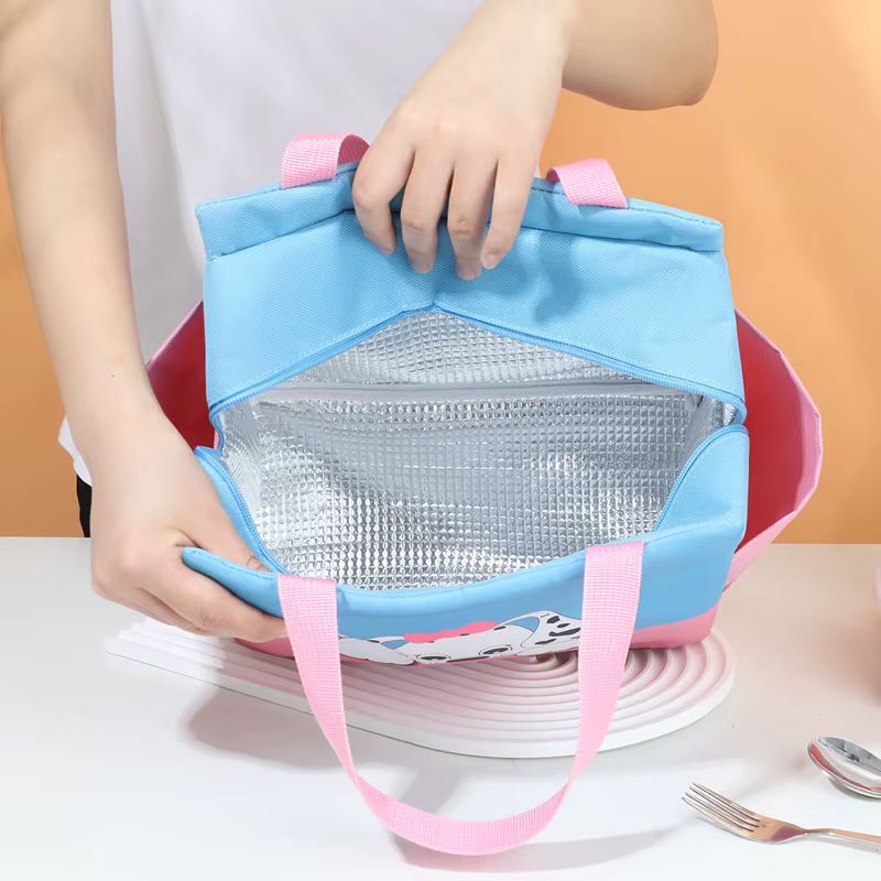 Bolsa térmica Oxford grande para almuerzo y picnic - imagen 3
