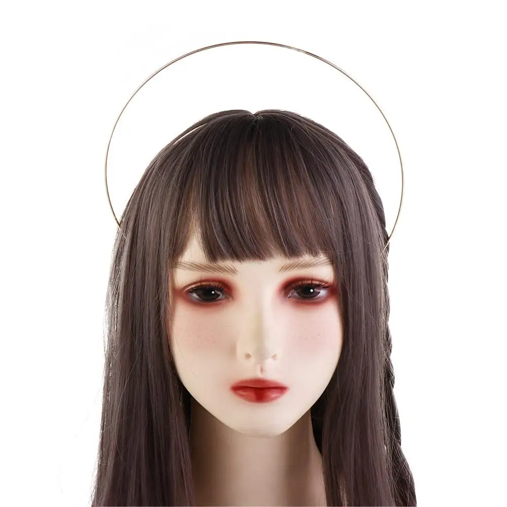 Aro para el cabello elegante en tono oro
