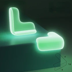 Protector de mesa luminoso anticolisión para niños – Seguridad en bordes
