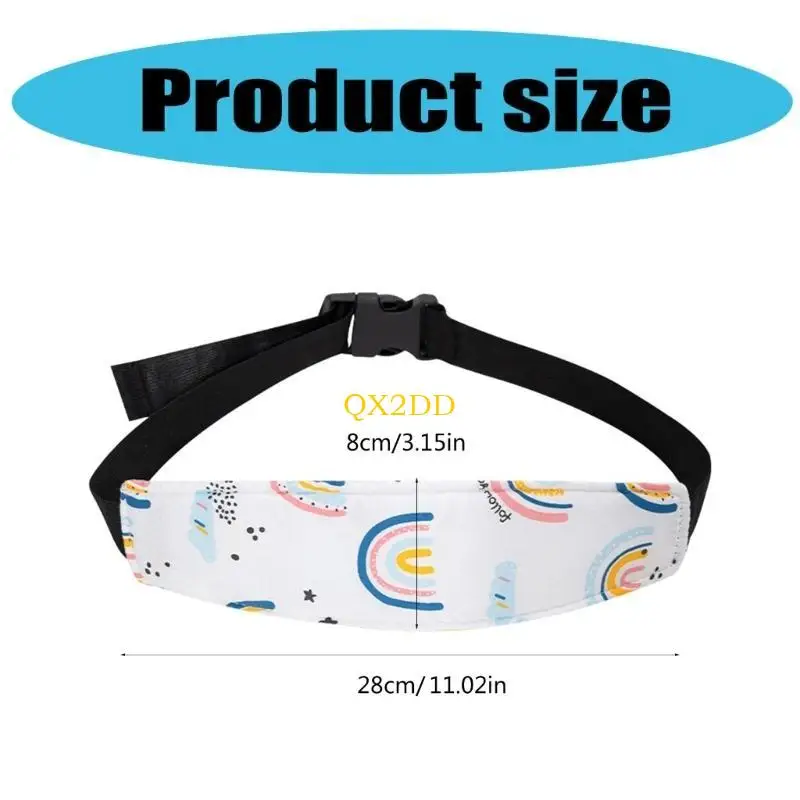 Protector de cuello para coche ajustable de algodón suave neonatal - imagen 5