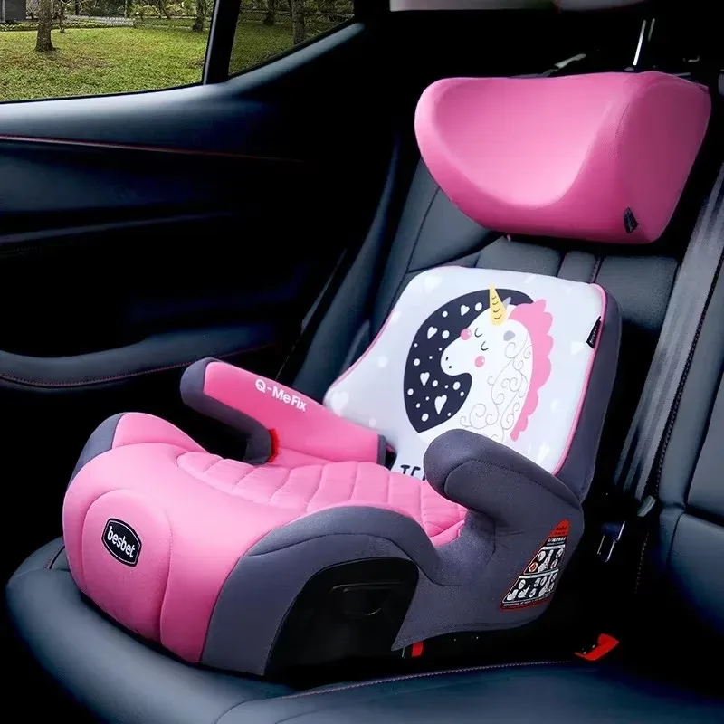 Besbet Asiento elevador para coche de niños – cojines cómodos