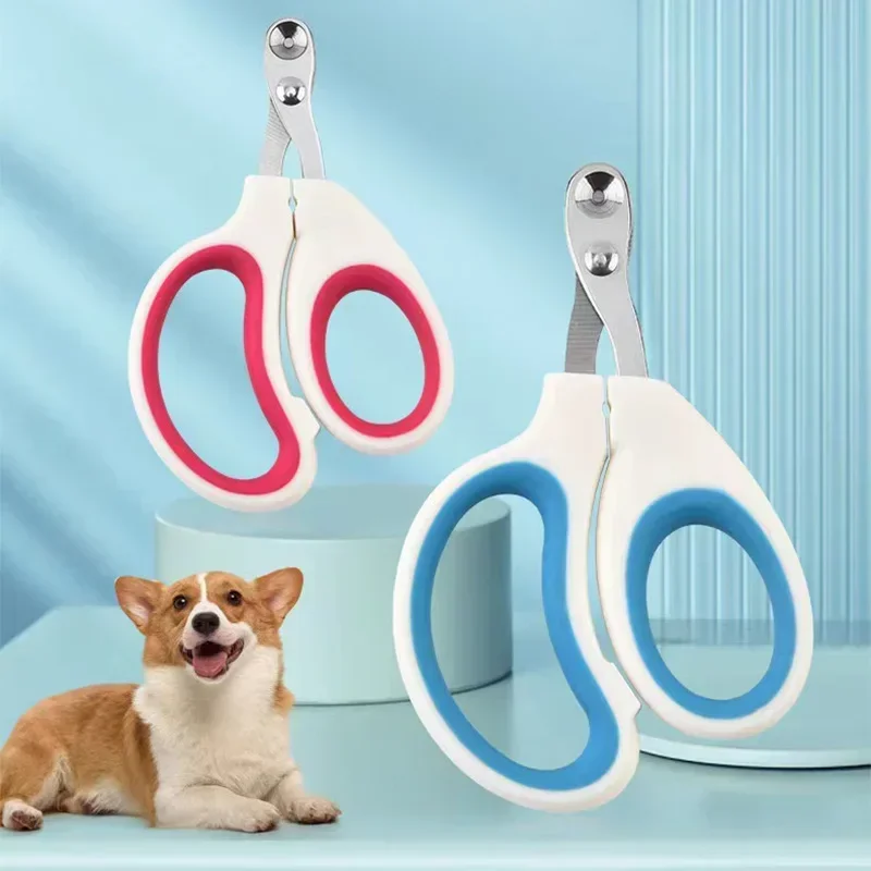 Cortauñas para gatos y perros pequeños de acero inoxidable - imagen 2