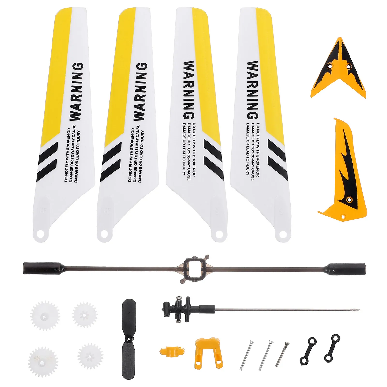 Juego de repuestos para helicóptero RC con cuchillas ABS