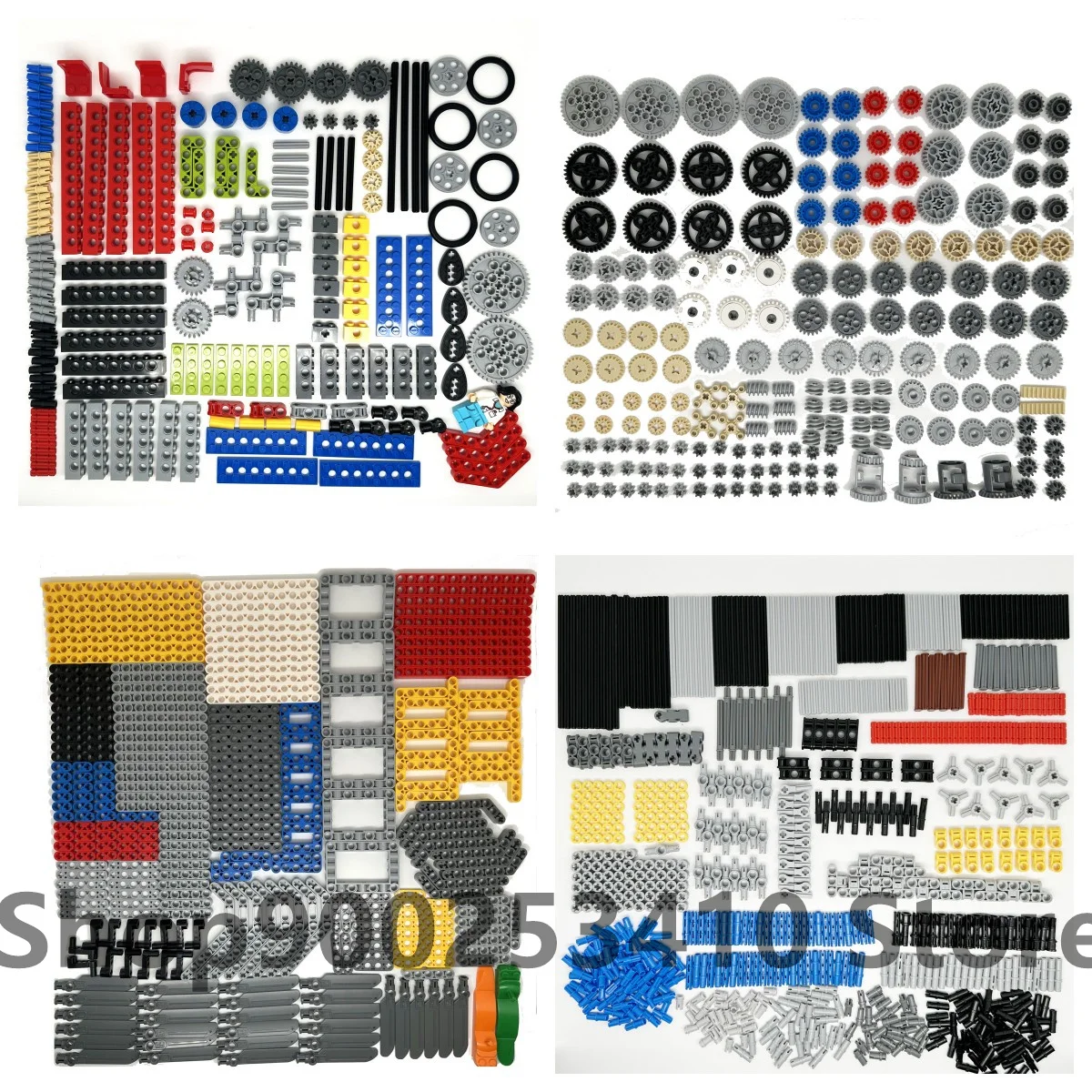 Juego de bloques construcción coche motocicleta - imagen 3