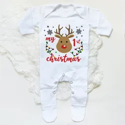 Primo pijama bebé navideño de algodón estampado – Regalo Navidad
