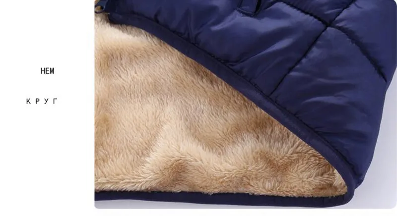 Variedad de colores de la chaqueta de invierno