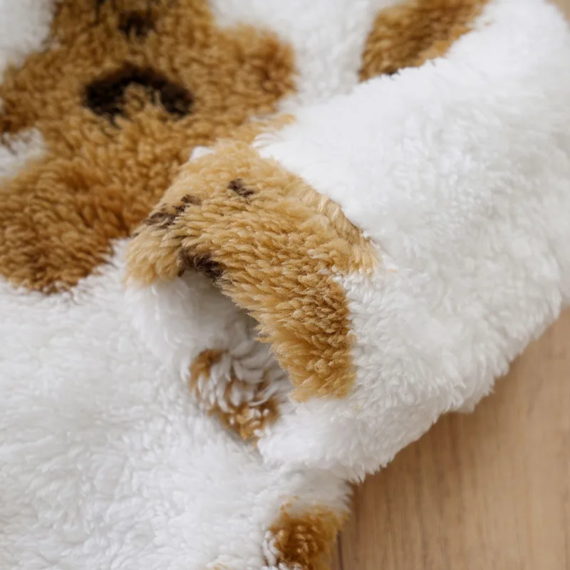 Pelele bebé recién nacido unisex manga larga oso blanco invierno - imagen 3