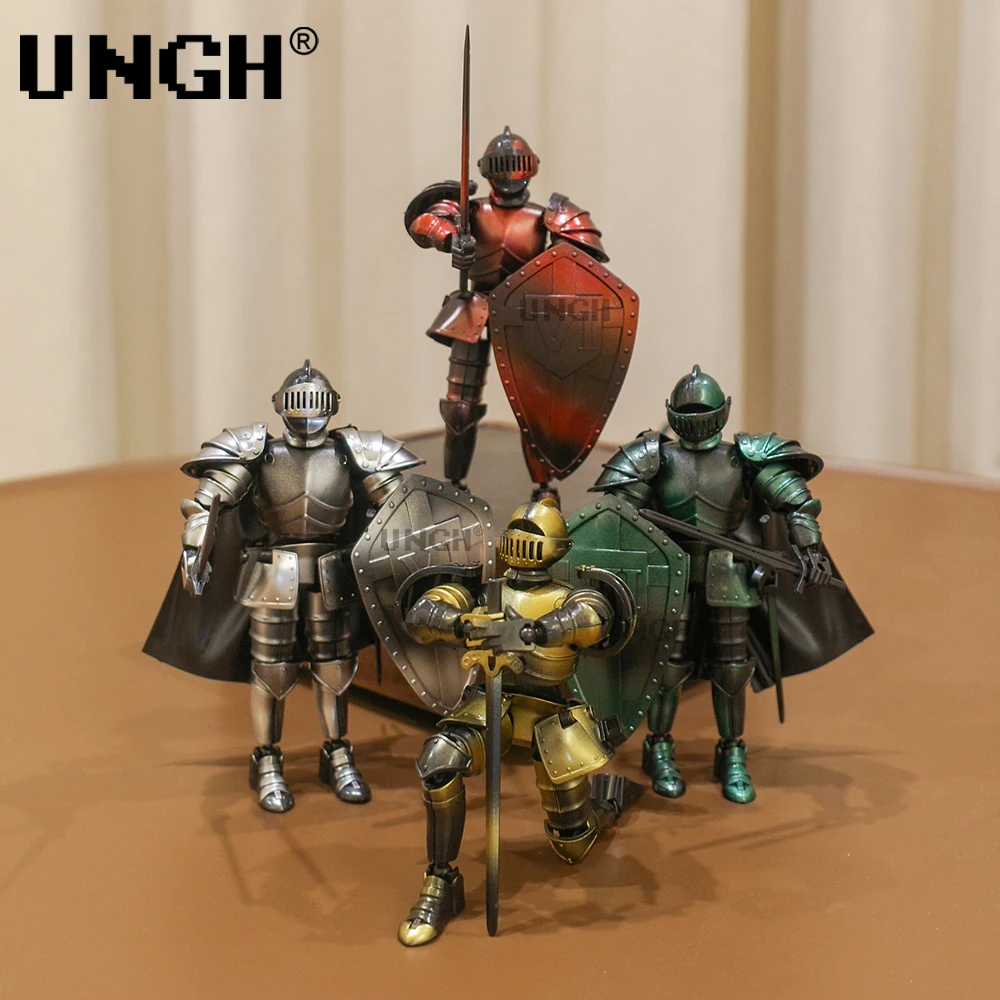UNGH Caballero medieval articulado 3D, figura de juego infantil - imagen 2
