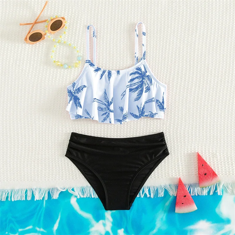 Bikini infantil con volantes para niña – Ideal playa y surf - imagen 4