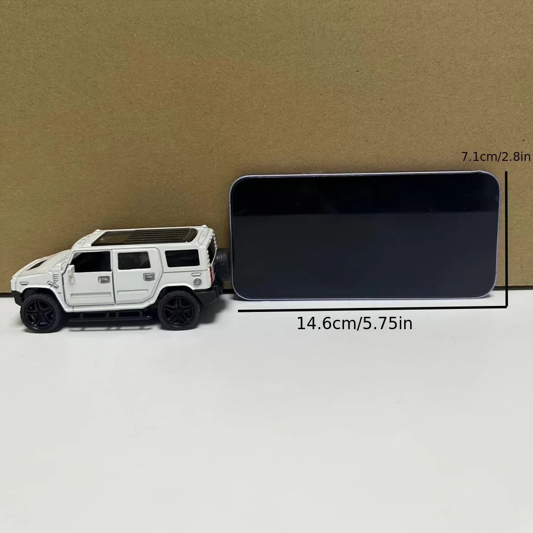 Coche de juguete SUV de metal con puertas y vehículo abierto - imagen 4