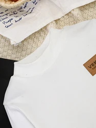 Camisetas térmicas de cuello alto suaves para niños en otoño-invierno