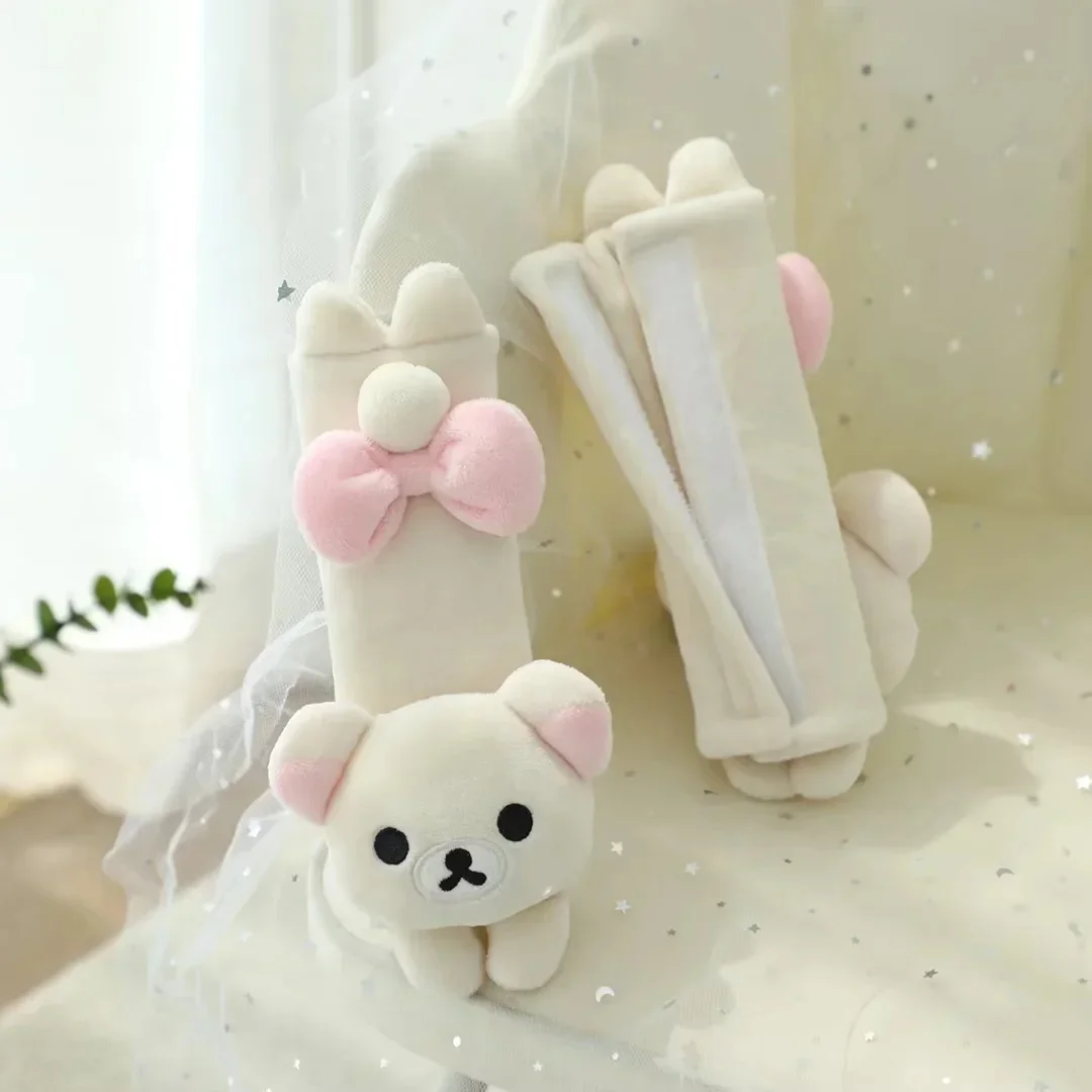 Protector del cinturón de seguridad coche Rilakkuma suave - imagen 5
