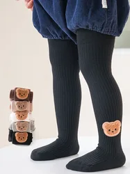 Milangel Leggings de oso para niño – Algodón suave