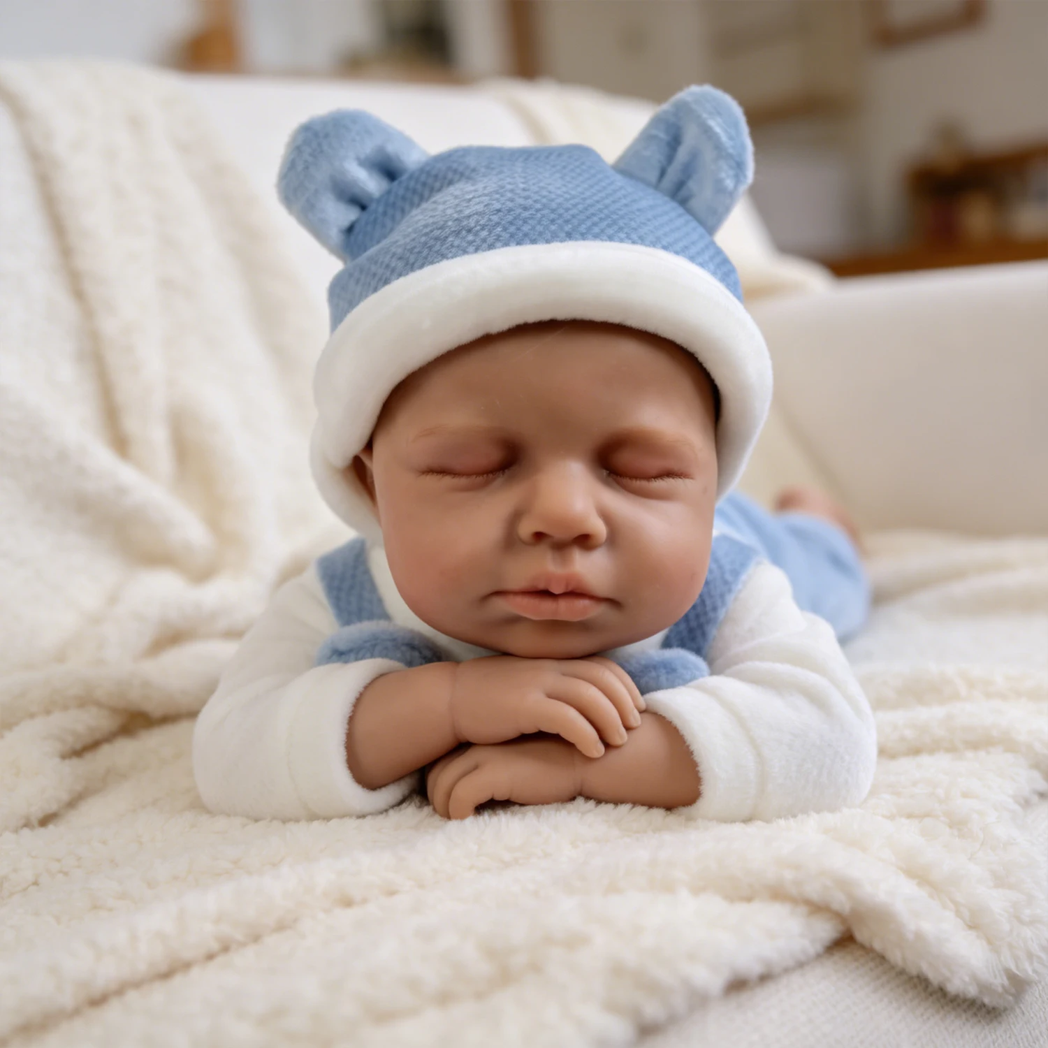 Muñeca reborn LouLou NPK de silicona platino, cuerpo completo - imagen 4