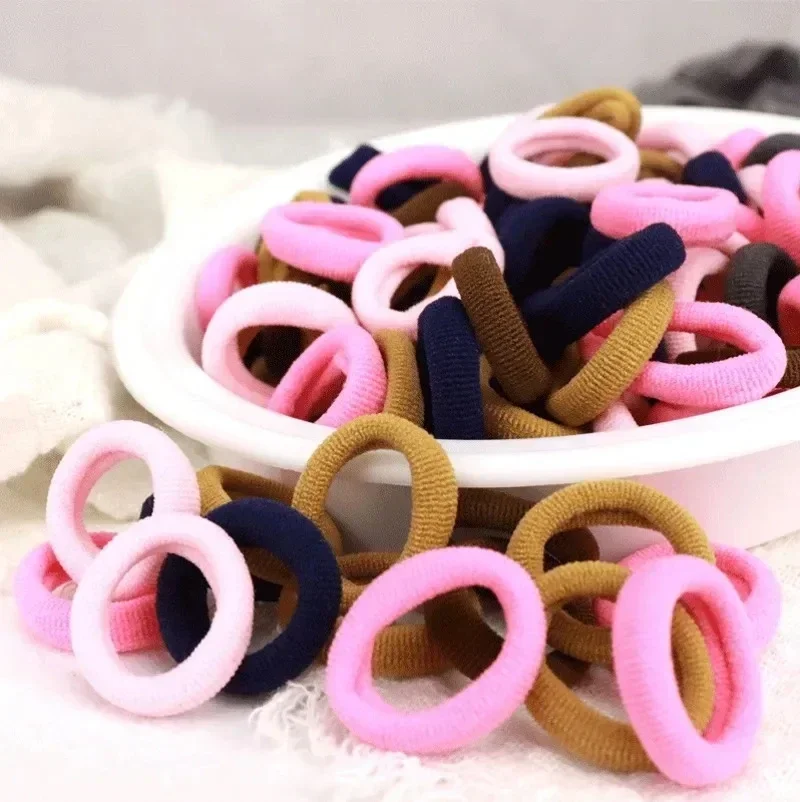 vvocci Coleteros pequeños elásticos de nailon para niñas y mujeres - imagen 5