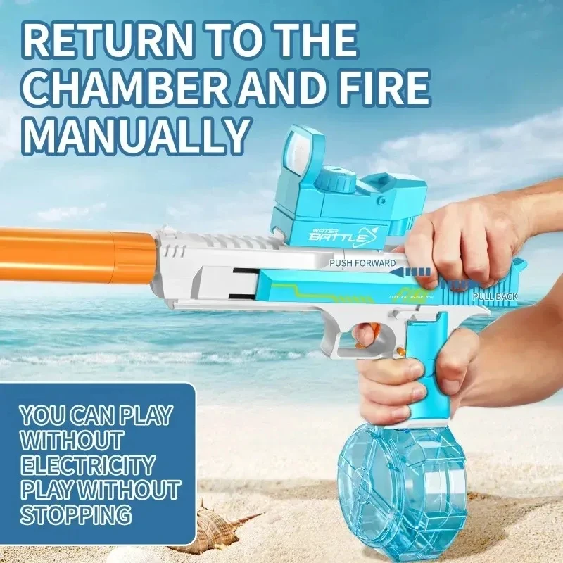 Pistola de agua para niños – Juguete veraniego divertido - imagen 3