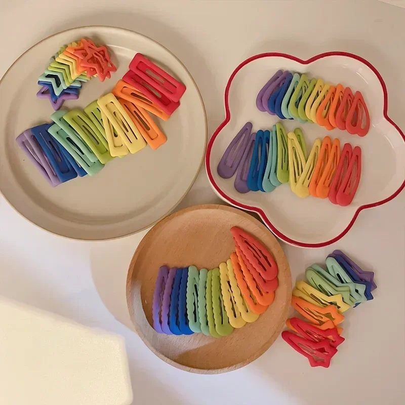 Set de 14 pasadores de pelo caramelo para niños – Accesorios infantiles estilo coreano - imagen 3