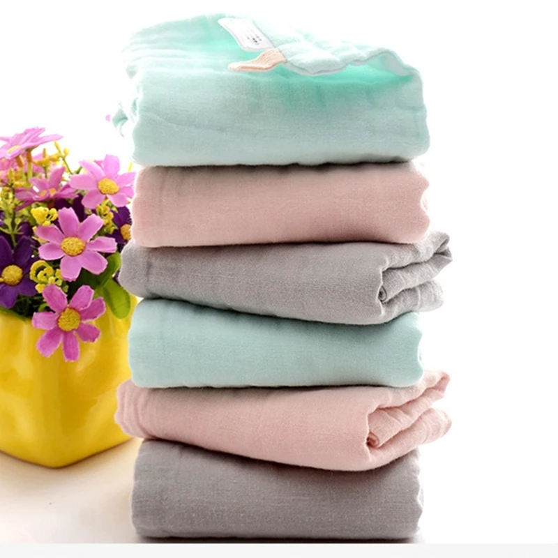 Toalla de baño y muselina de algodón orgánico para bebé - imagen 2