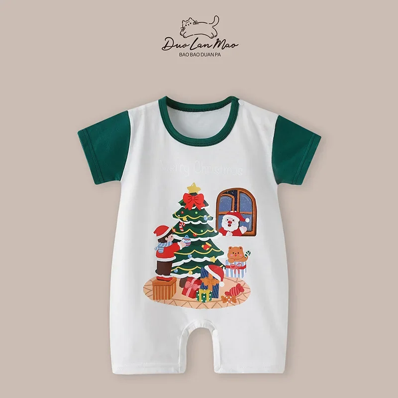 Mamelos Navidad bebé – Manga corta suave