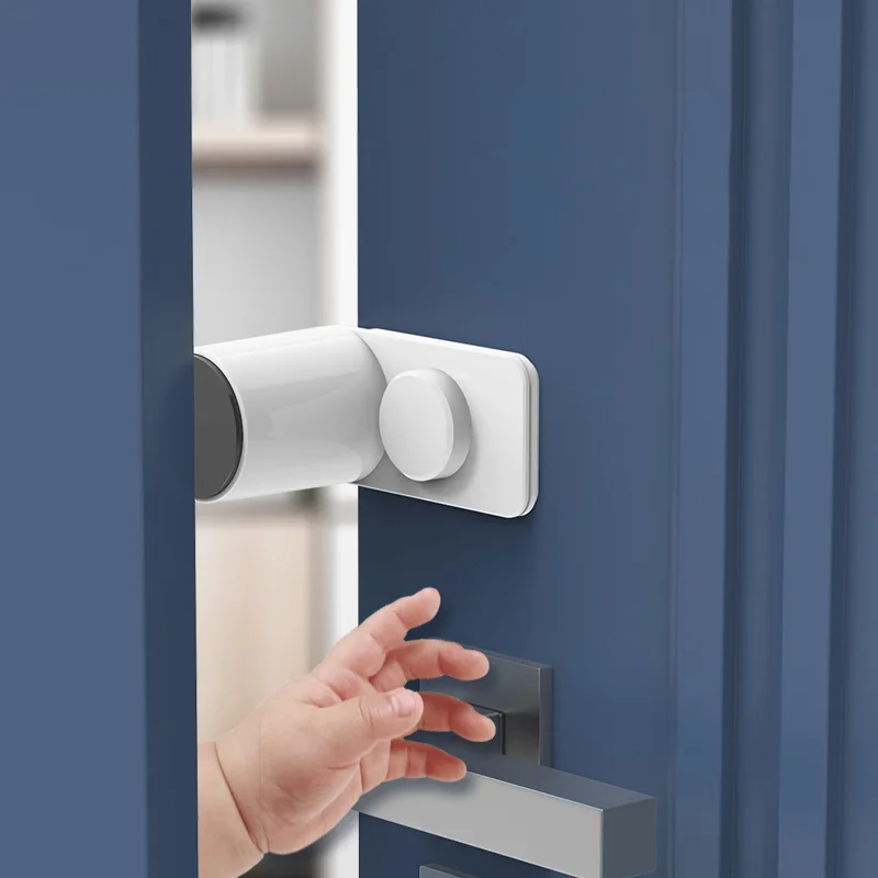 Protector anti-pinzamiento para puertas de bebé – Seguridad en casa