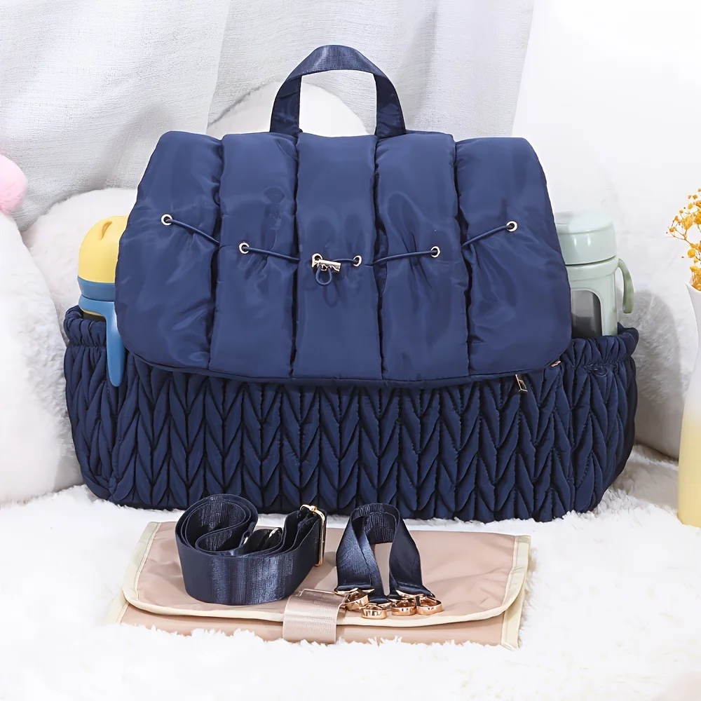 Bolsa de pañales impermeable gran capacidad para cochecito