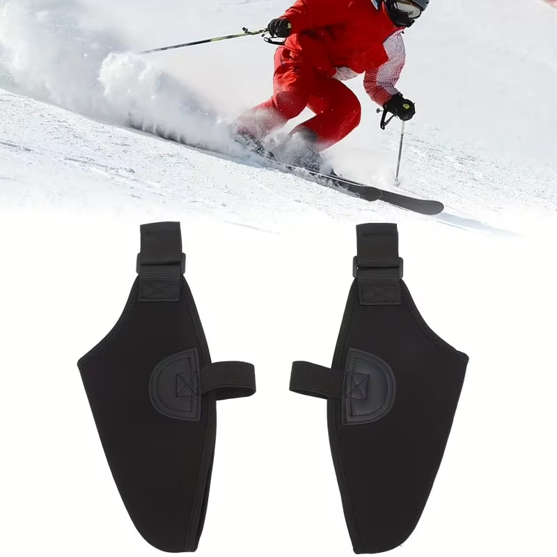 Fundas para botas de esquí impermeables y cálidas, doble capa - imagen 4