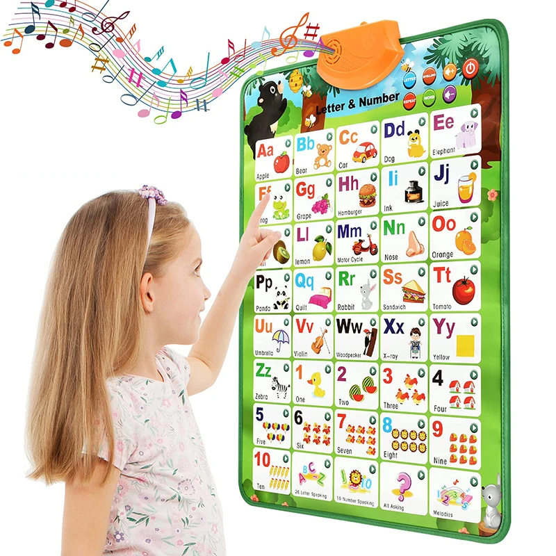 Póster alfabeto interactivo electrónico para habitación infantil - imagen 5