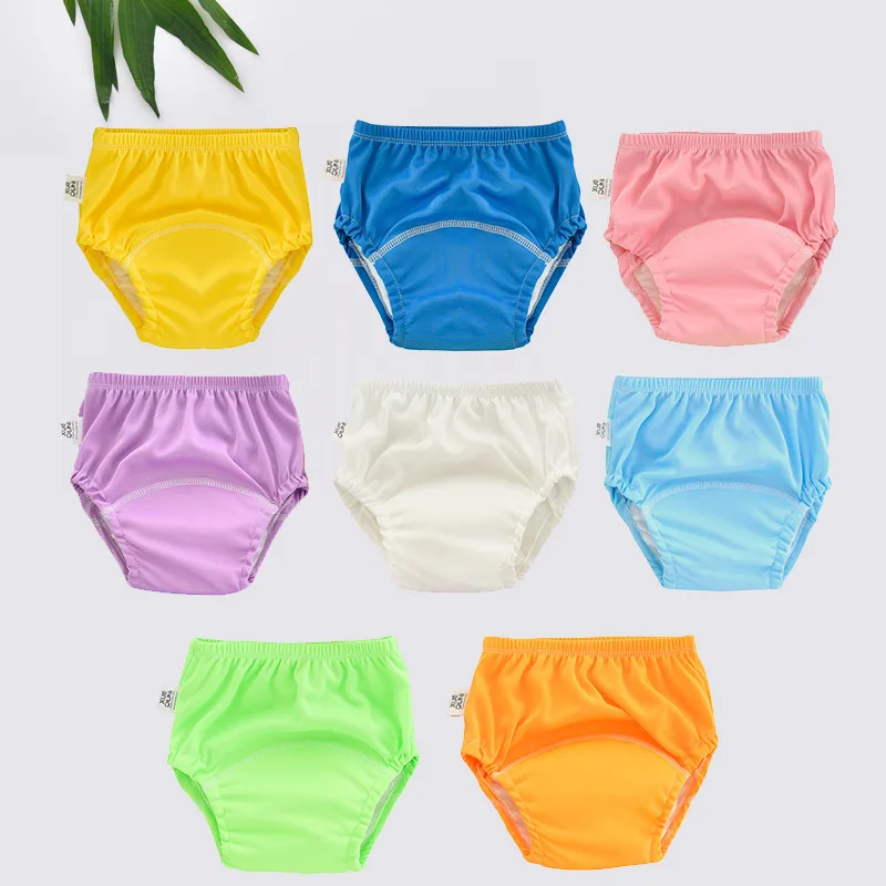 Pañales de entrenamiento reutilizables impermeables para bebé - imagen 2