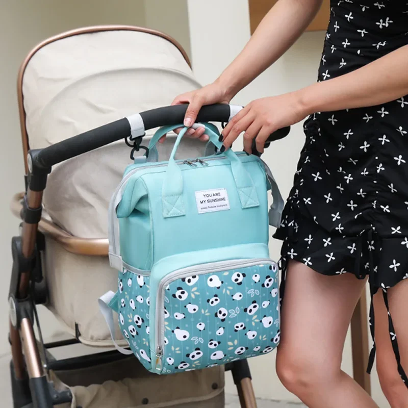 Bolso de maternidad con cambiador y correa para cochecito - imagen 4