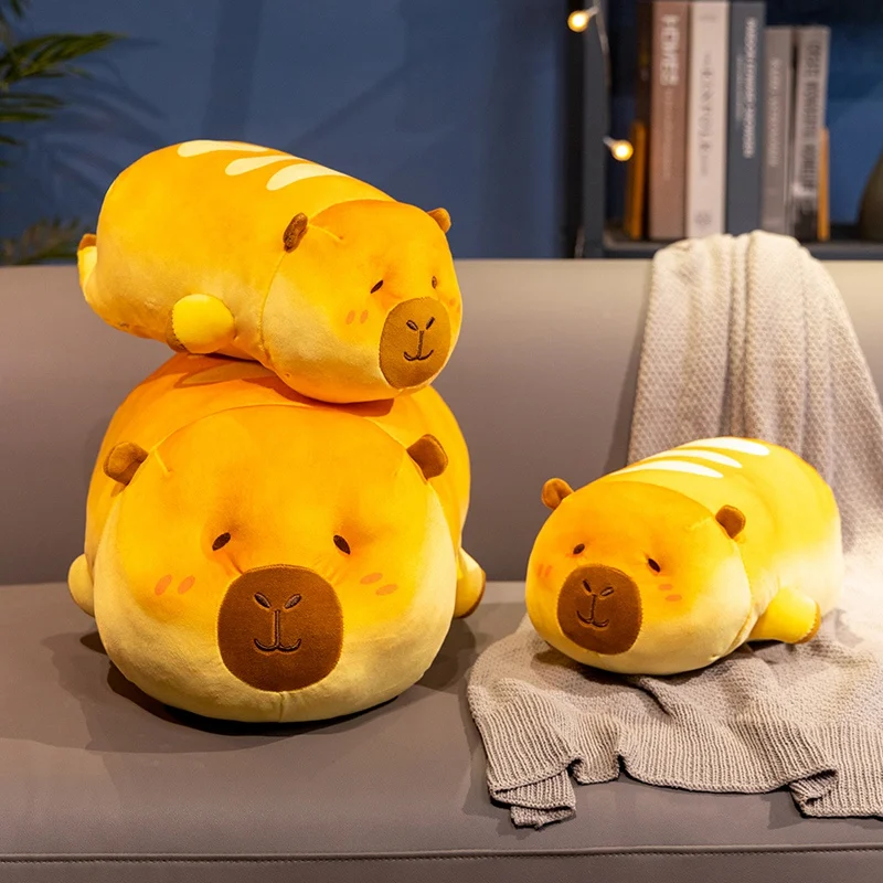 Peluche capibara suave, almohada cojín para dormir y sofá - imagen 5