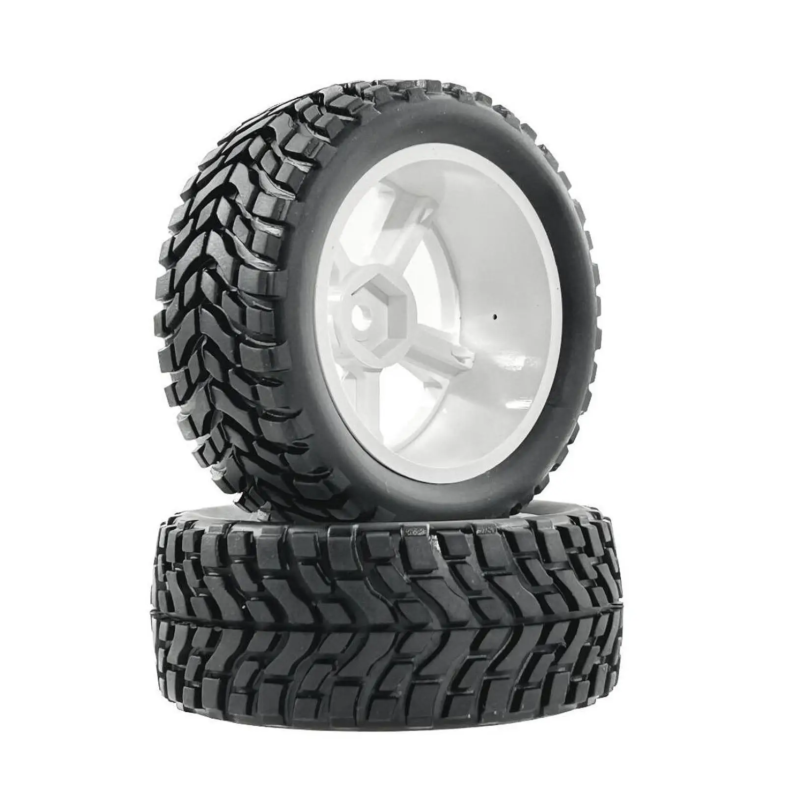 Neumáticos RC de goma duradera para coches de radiocontrol todoterreno - imagen 5