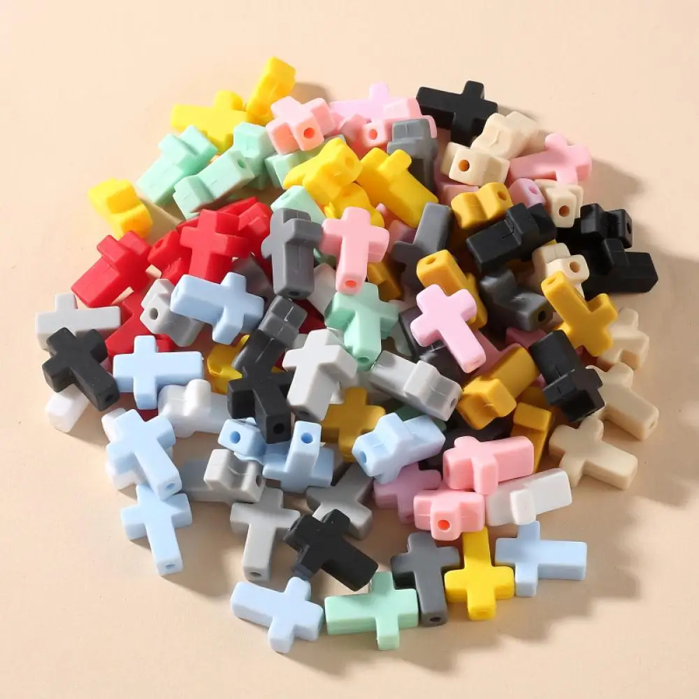Cuentas silicona para collar de dentición colores vivos seguros - imagen 2