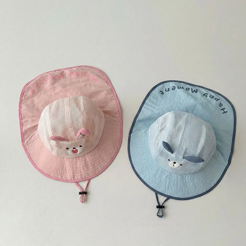 Gorra de verano infantil con protección solar y ventilación ligera - imagen 2
