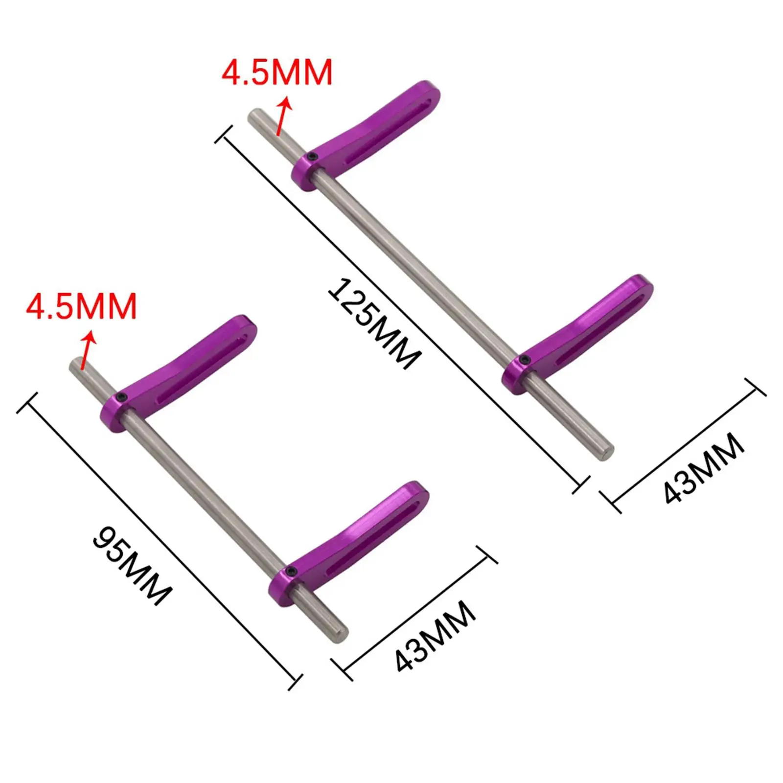 Aluminum Alloy Modular CNC RC Bumper for 1:10 RC Hobby Car Model DIY Accs Aluminum Alloy Modular CNC RC Bumper for 1:10 RC Hobby Car Model DIY Accs