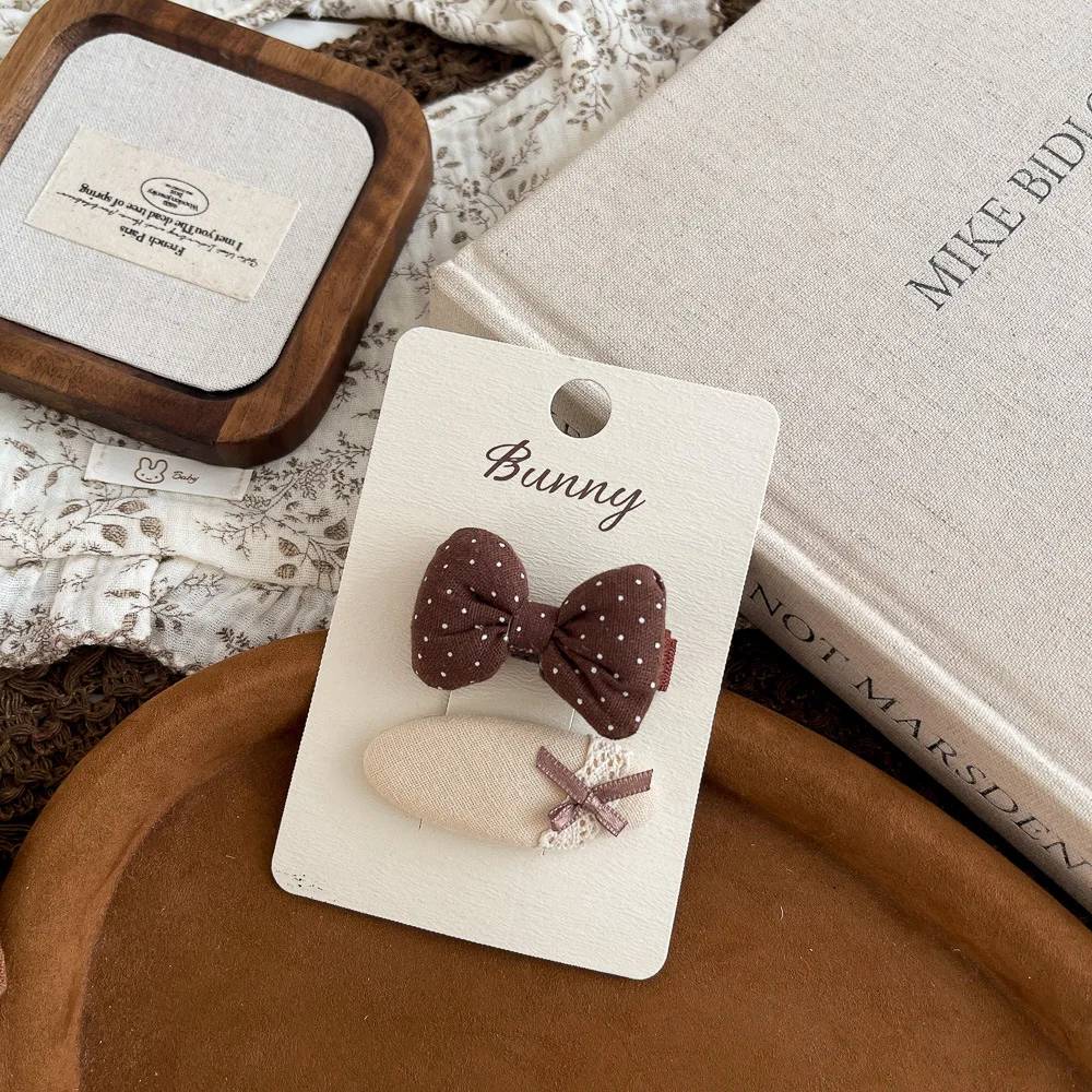 2 piezas Horquillas “Love Candy” para peinados infantiles