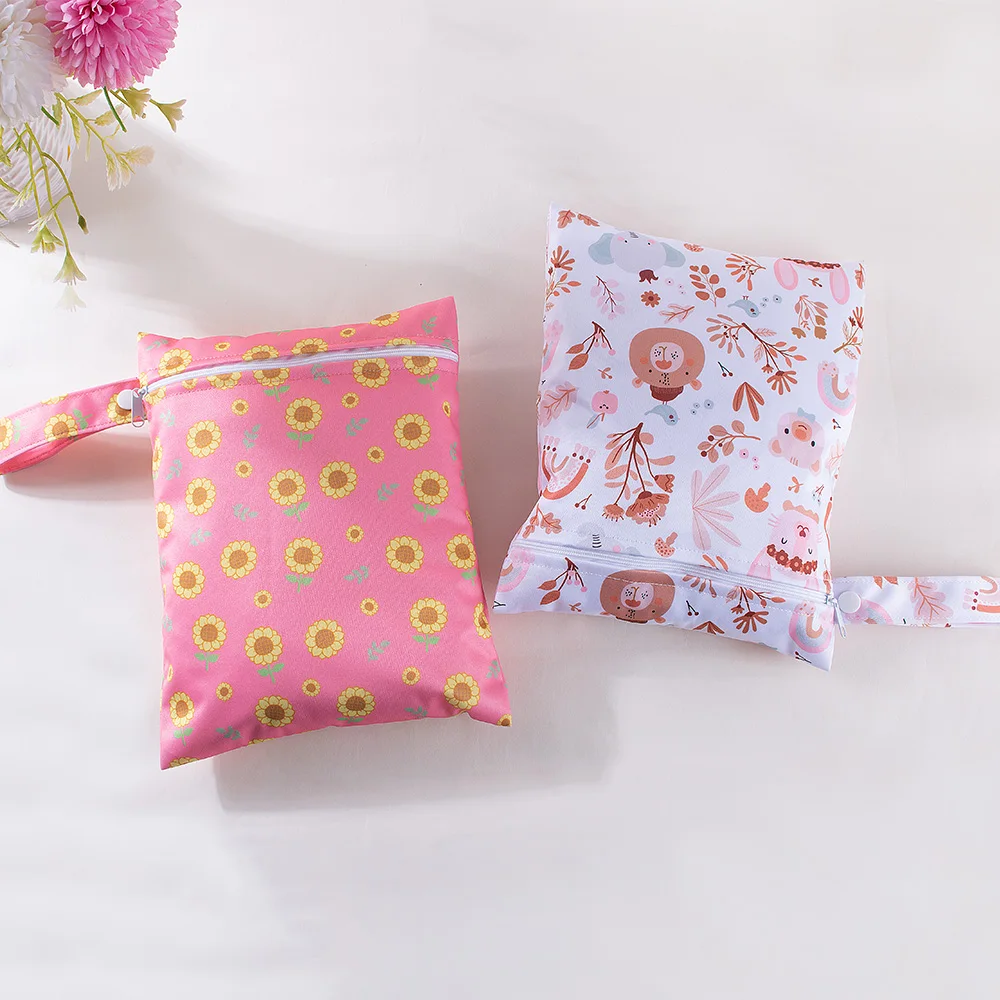 Babyshow bolsa de pañales húmeda y seca reutilizable impermeable
