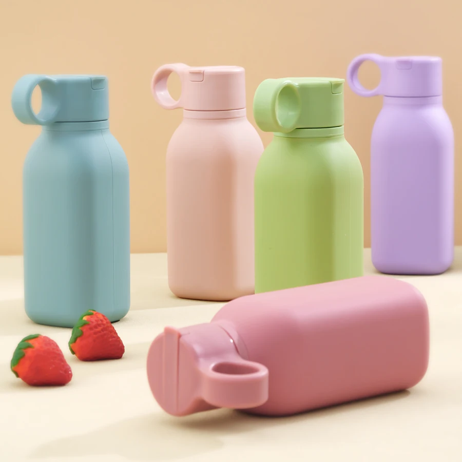Taza de silicona antiderrames aprendizaje para bebés - imagen 4