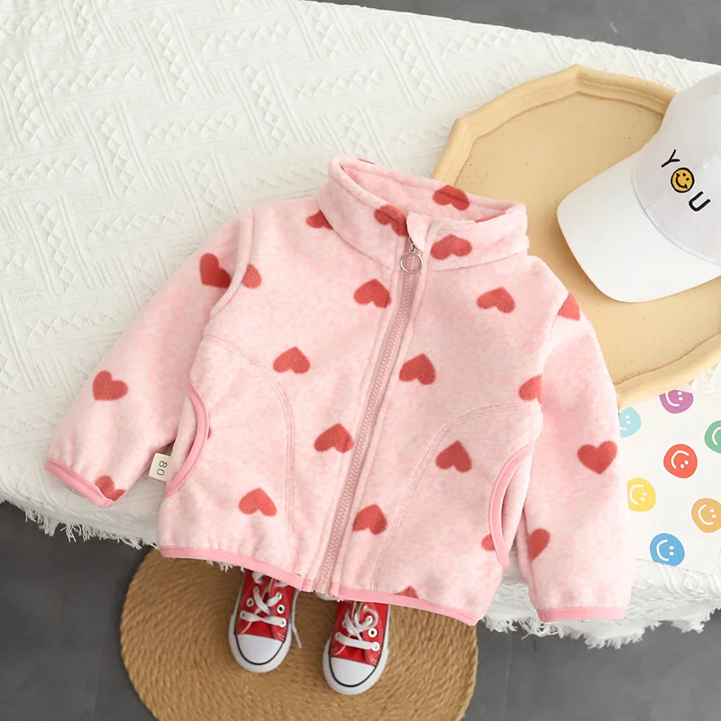 Abrigo infantil grueso para bebés y niños en otoño-invierno - imagen 2