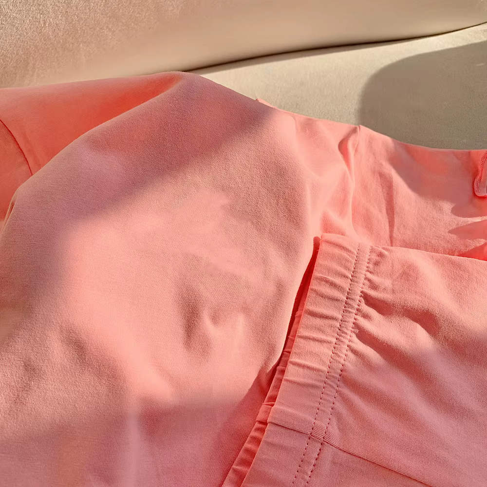 Detalle del acabado y las costuras