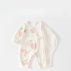 Ropa mariposa de bebé recién nacido en algodón sin costuras para gateo