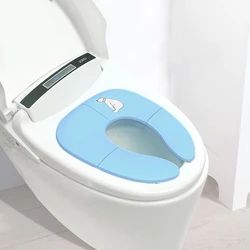 Vvocci inodoro portátil plegable para viajes ventosas antideslizantes