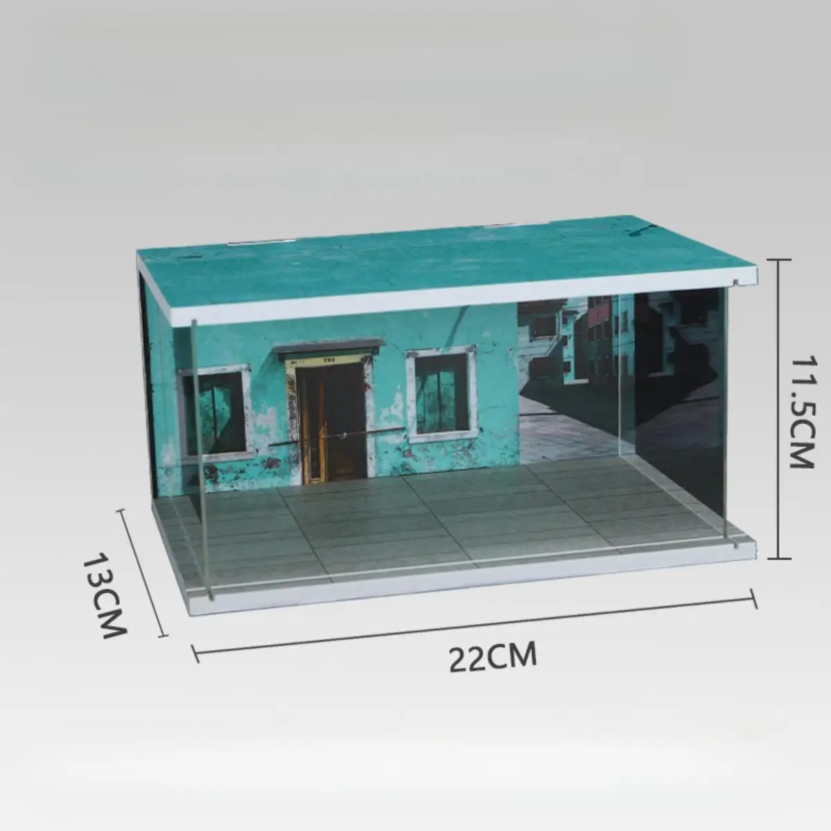 Garaje de coches para miniaturas: vitrina de exhibición elegante - imagen 2
