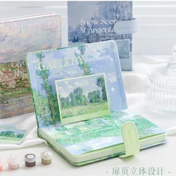 Cuaderno de cuero para niña – Ilustrado con cierre magnético