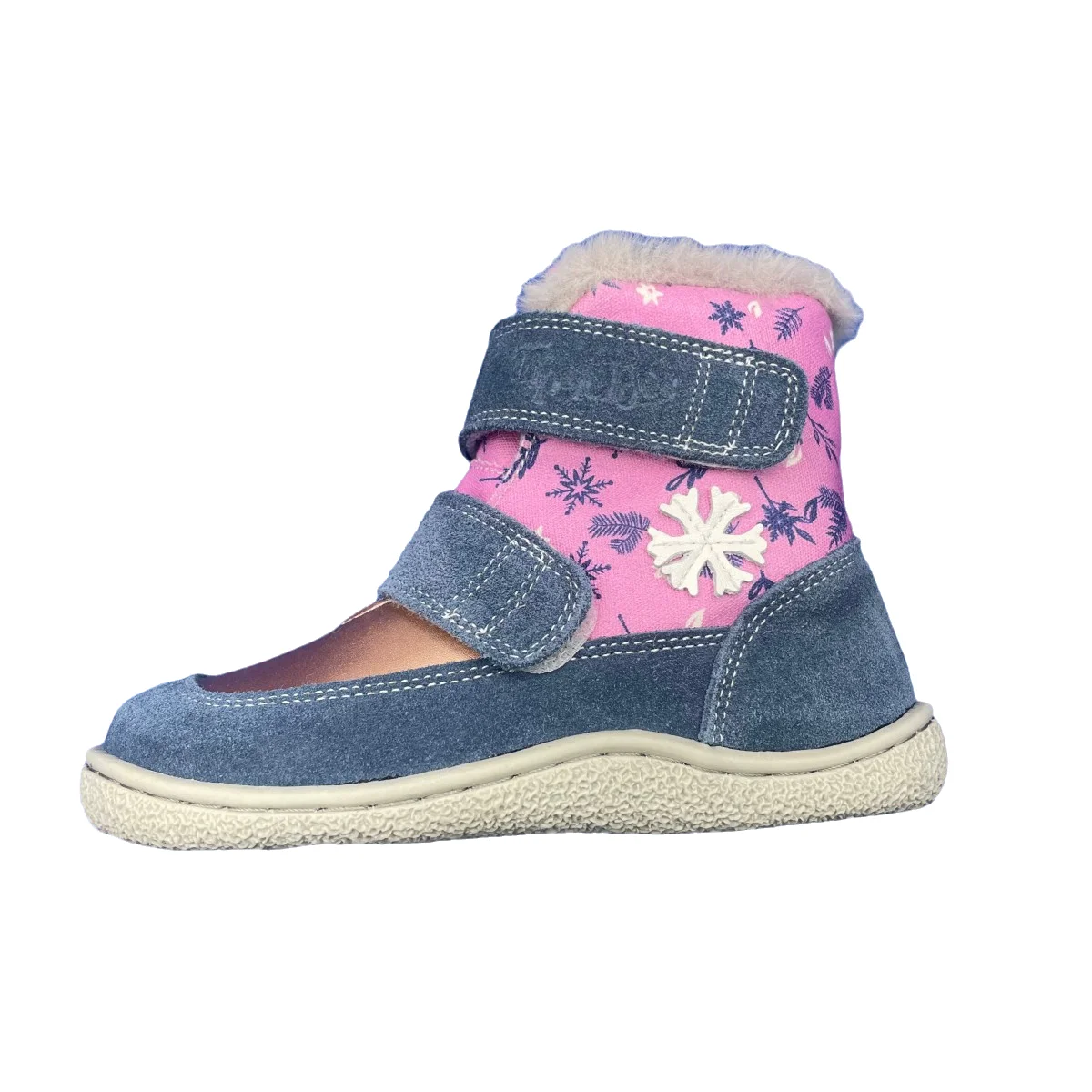 TipsieToes botas de invierno en cuero genuino con doble correa - imagen 3