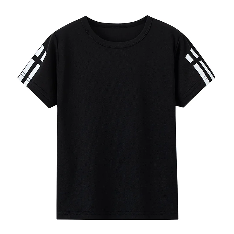 Camiseta deportiva de secado rápido para correr, niño y niña - imagen 3