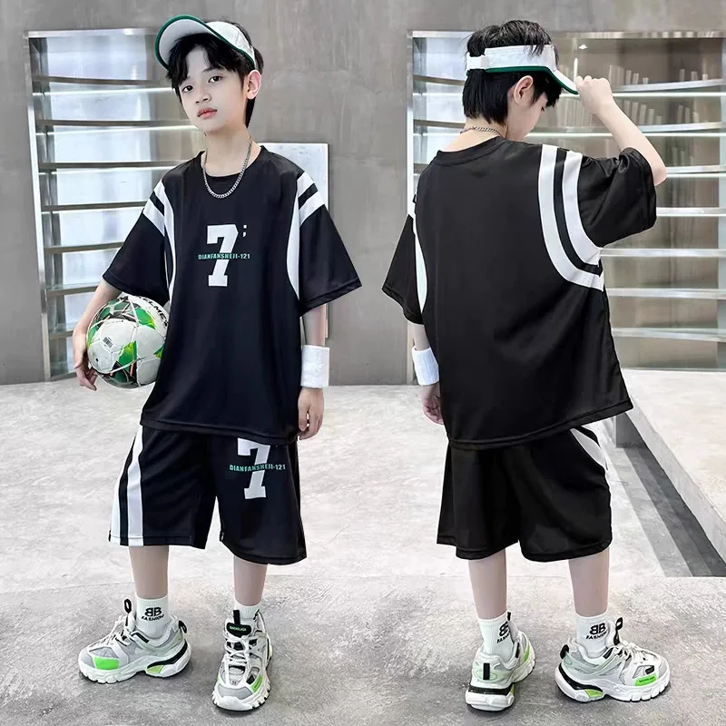 Conjunto deportivo de baloncesto para niños: camiseta y pantalón corto - imagen 3